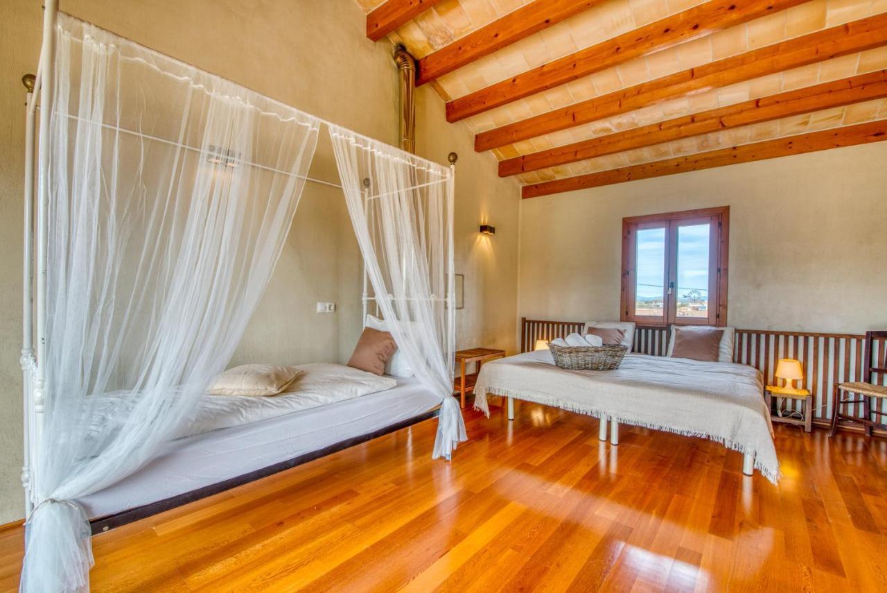 Villa Traumhafte Finca Son Senyor - Mit Pferdekoppel à Sa Pobla Extérieur photo